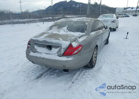 2008 Mercedes-Benz Cl 550 z USA, uszkodzony, nr VIN WDDEJ71X08A014242